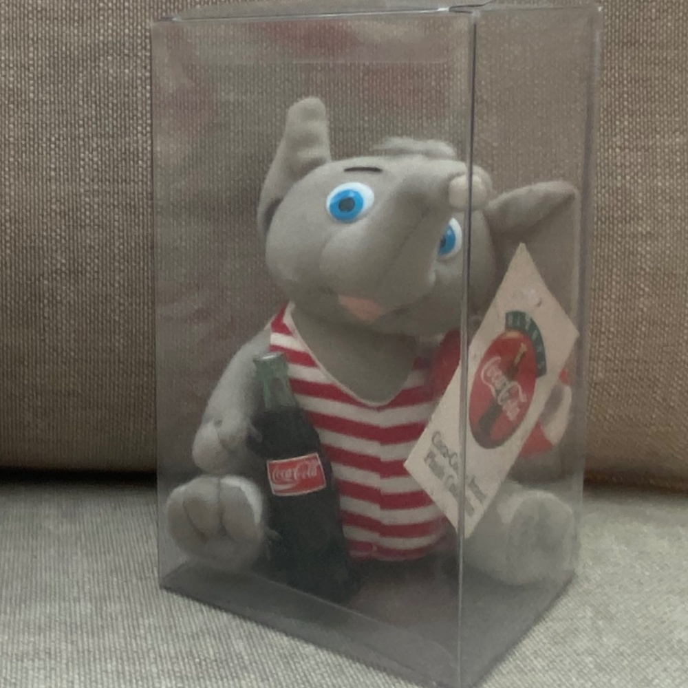 Coco-Cola Brand Plush Collection Nautical Elephant NWT